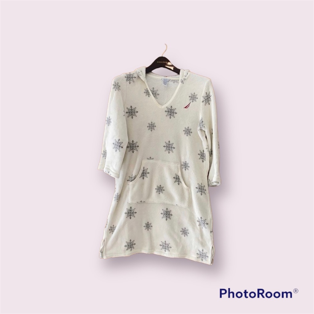 Nautica 3/4 Sleeve Sleepwear Fleece